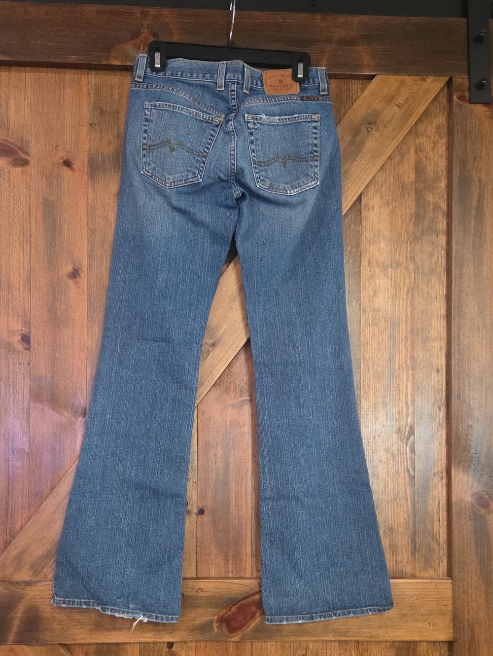 Lucky Brand Sweet N' Low Y2K Low-Rise Flare Bootcut Jeans Size 2/26